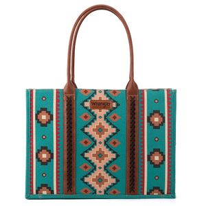 Wrangler Southwest Tote Wide - Turquoise