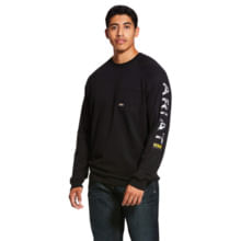 Ariat-Men-s-Rebar-Strong-Graphic-Long-Sleeve---Black