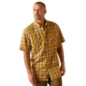 Ariat Men's Rebar Tough Work Shirt - Tobacco