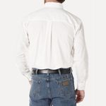 Wrangler-Men-s-George-Strait-Solid-Long-Sleeve-Shirt---Relaxed-Fit---White