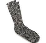 Birkenstock-Women-s-Cotton-Slub-Socks---Black-Gray