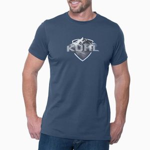 Kuhl Men's Born In The Mountain Tee - Pirate Blue