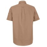 Fjallraven-Men-s-Ovik-Air-Stretch-Short-Sleeve-Shirt---Suede-Brown