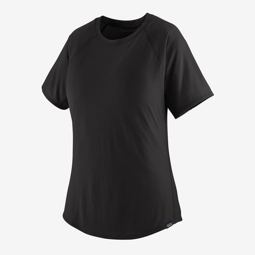 Patagonia-Women-s-Cap-Cool-Trail-Short-Sleeve---Black