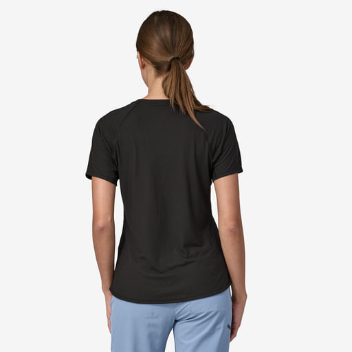 Patagonia-Women-s-Cap-Cool-Trail-Short-Sleeve---Black
