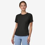 Patagonia-Women-s-Cap-Cool-Trail-Short-Sleeve---Black