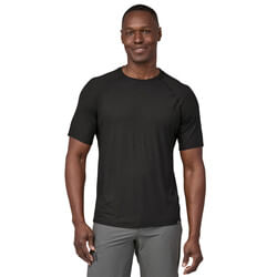 Patagonia-Men-s-Short-Sleeve-Cap-Cool-Trail-Shirt---Black
