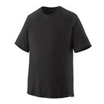 Patagonia-Men-s-Short-Sleeve-Cap-Cool-Trail-Shirt---Black