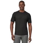 Patagonia-Men-s-Short-Sleeve-Cap-Cool-Trail-Shirt---Black