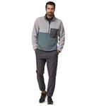Patagonia-Men-s-Microdini-1-2-Zip-PullOver---Green--Grey
