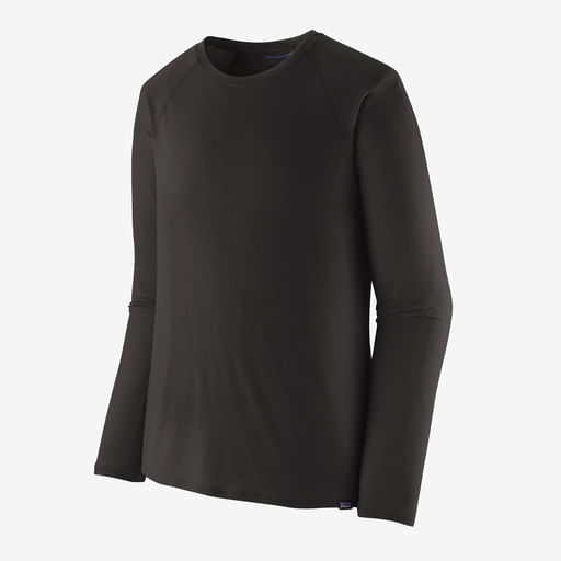 Patagonia-Men-s-Long-Sleeve-Cap-Cool-Trail-Shirt---Black