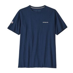 Patagonia Men's Fitz Roy Icon Tee - Lagom Blue