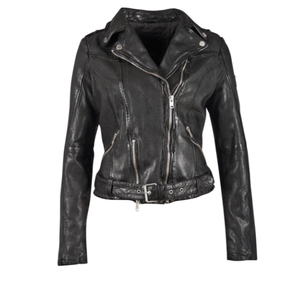 Mauritius Women's Wild 2 Leather Jacket - Black