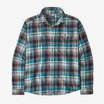 Patagonia-Men-s-Long-Sleeved-Cotton-in-Conversion-Lightweight-Fjord-Flannel-Shirt---Levas--Belay-Blue