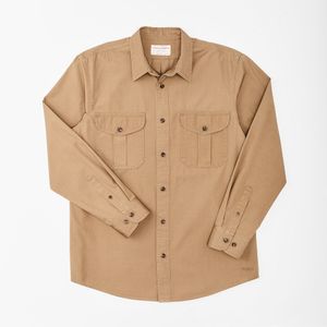 Filson Men's Safari Cloth Guide Jacket - Safari Khaki
