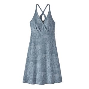 Patagonia Women's Amber Dawn Dress - Channeling Spring: Light Plume Grey
