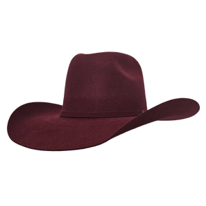 Gone Country Unisex American Felt Hat - Maroon