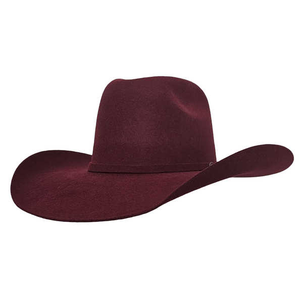 Gone-Country-Unisex-American-Felt-Hat---Maroon