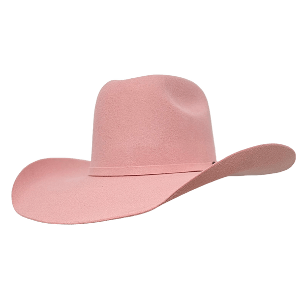 Gone-Country-Unisex-American-Felt-Hat---Pink