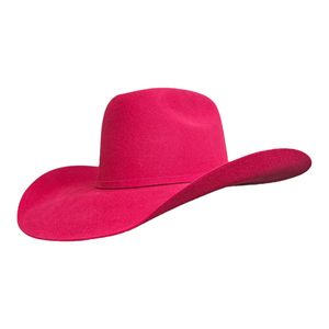 Gone Country Unisex American Felt Hat - Red