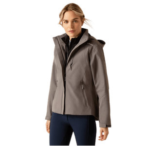 Ariat Women's Coastal H20 Riding Jacket - Plum Grey