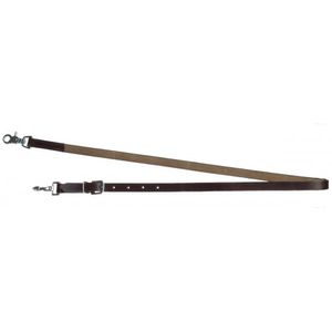 Western Rawhide Single Ply Tie Down - Black