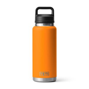 Yeti Rambler 1L(36oz) Bottle with Chug Cap - King Crab Orange