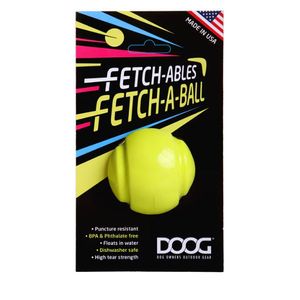 DOOG Fetch-A-Ball - Yellow