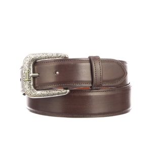 Lucchese Men's Buffalo Smooth Belt - Whiskey