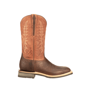 Lucchese Men's Rudy Boot - Chocolate / Peanut