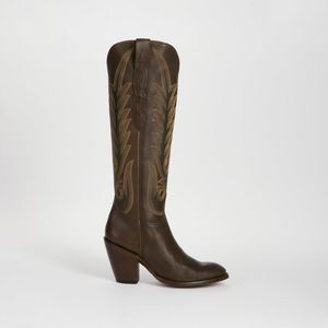 Lucchese Women's Jasmine Boot - Chocolate