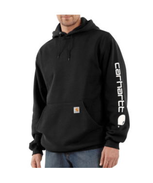 Carhartt-Men-s-Midweight-Sign-Logo-Hooded-Short-Sleeve---Black