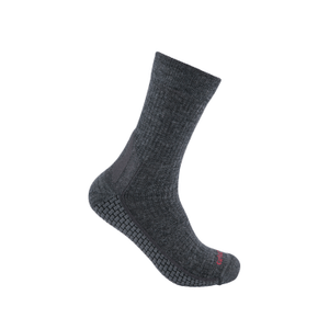 Carhartt Women's Force Grid Midweight Crew Sock - Carbon Heather