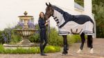 LeMieux-Arika-Shower-Tek-Fly-Rug---Grey---Navy