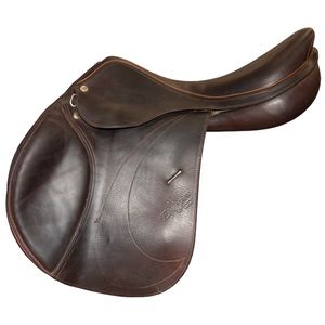 Used Equipe Close Contact Saddle 17.5"M - Brown