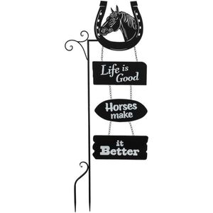 Tough 1  Life  Is  Good  Yard Stake