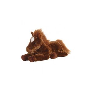 Laying Down Plush Horse