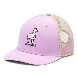 Cotopaxi Kids' Tiny Llama Trucker Hat - Orchid Bloom