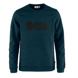 Fjallraven Men's  Logo Sweater - Deep Sea