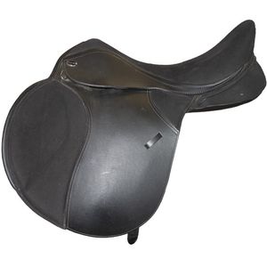 Used Thorowgood T4 All Purpose High Wither Saddle 17.5"/Adj - Black