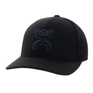 Hooey Unisex Coach 5 Panel Cap - Black