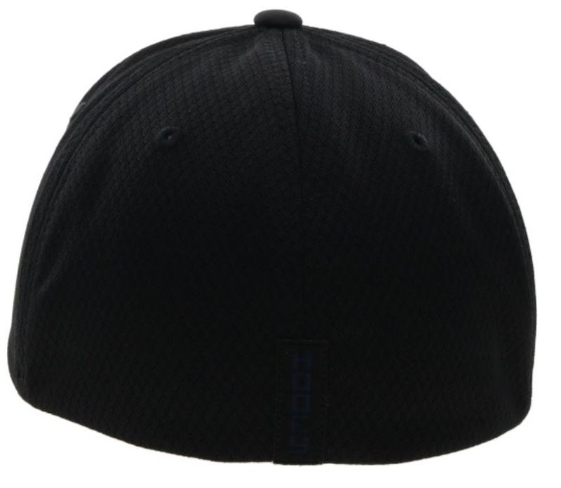 Hooey-Unisex-Coach-5-Panel-Cap---Black