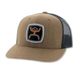 Hooey Unisex Senith Trucker Hat - Brown / Black