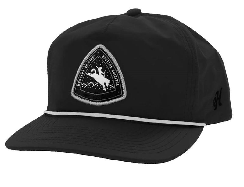 Hooey-Unisex-Summit-Roughy-Trucker-Hat---Black