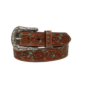 Ariat Floral Overlay - Turquoise / Brown