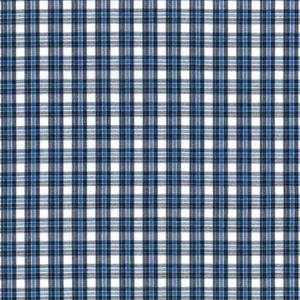 Wrangler Men's Riata Short Sleeve Plaid Shirt (112346242)- Dark Blue