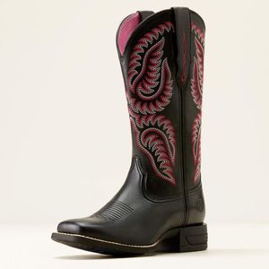 Ariat Women's Cattle Caite Stretch Fit - Black