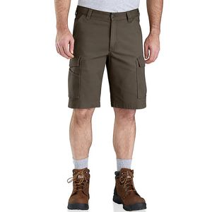 Carhartt Men's Rugged Flex Relaxed Fit Canvas Cargo Short - Tarmac