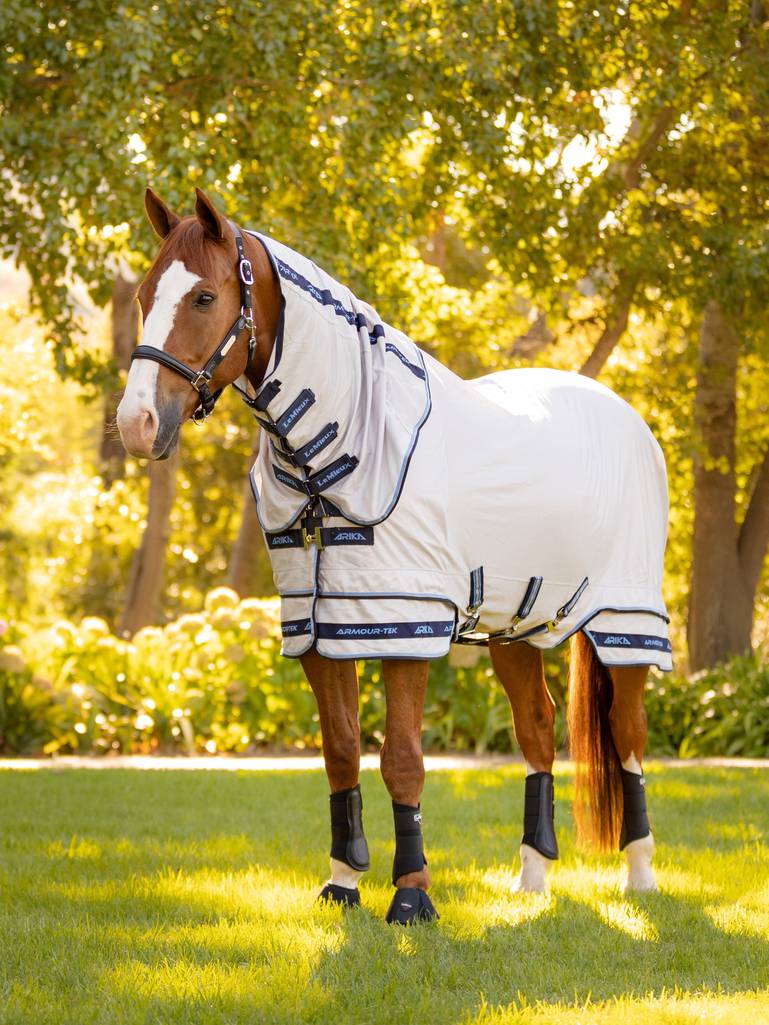 LeMieux-Arika-Armour-Tek-Fly-Rug---Stone