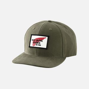 Red Wing Shoes Embroidered Logo Ball Cap - Oak